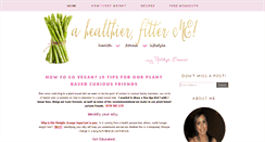 Desktop Screenshot of ahealthierfitterme.com